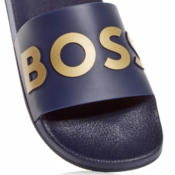 HUGO BOSS mens slides size 11 - Picture 2 of 2